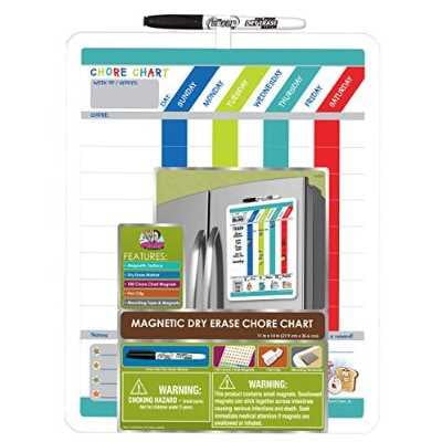 board dudes magnetic dry erase rewards chore chart with walmart chore chart