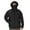 825-Black, variant on WAENQINLA Men's Full-Zip Hooded Jacket with Face Cover Winter Warm Outdoor Sports Jacket Coats Solid Color Streetwear Fleece Hooded Sweatshirt