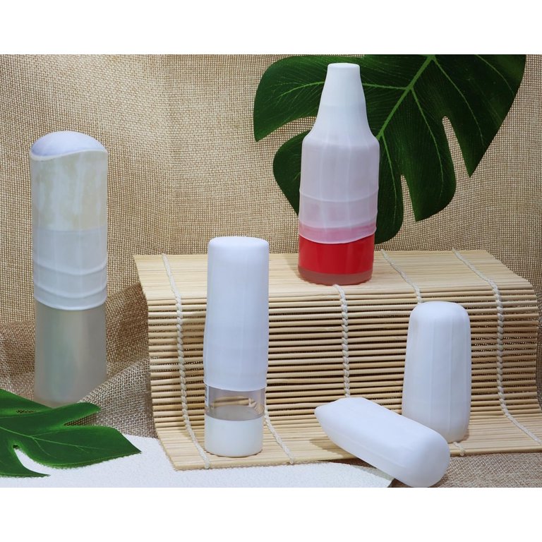 Elastic Sleeves for Travel Containers Silicone Travel Bottles