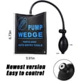 thumbnail image 2 of Car Air Wedge Pump Kit, 2 PCS Car Air Wedge Kit Come with 3 Tools, Useful Tool for Cabinet and Window Installation, Hanging Doors, Auto Repair, and Leveling Appliances 3 Pcs, 2 of 8