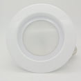 thumbnail image 4 of 8 Pack Bioluz LED 4-inch 10 Watt 90 CRI Dimmable LED Retrofit Recessed Lighting Fixture - 3000K LED Ceiling Light 700 Lumens Recessed Downlight UL-listed (non-beveled) (B409W-3K650-90-8), 4 of 7