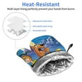 thumbnail image 4 of Cartoon Scooby Doo Microwave Gloves Anti Scalding Heat Resistant Oven Mitts Set Of 2 For Kitchen Cooking Baking Grilling BBQ, 4 of 8
