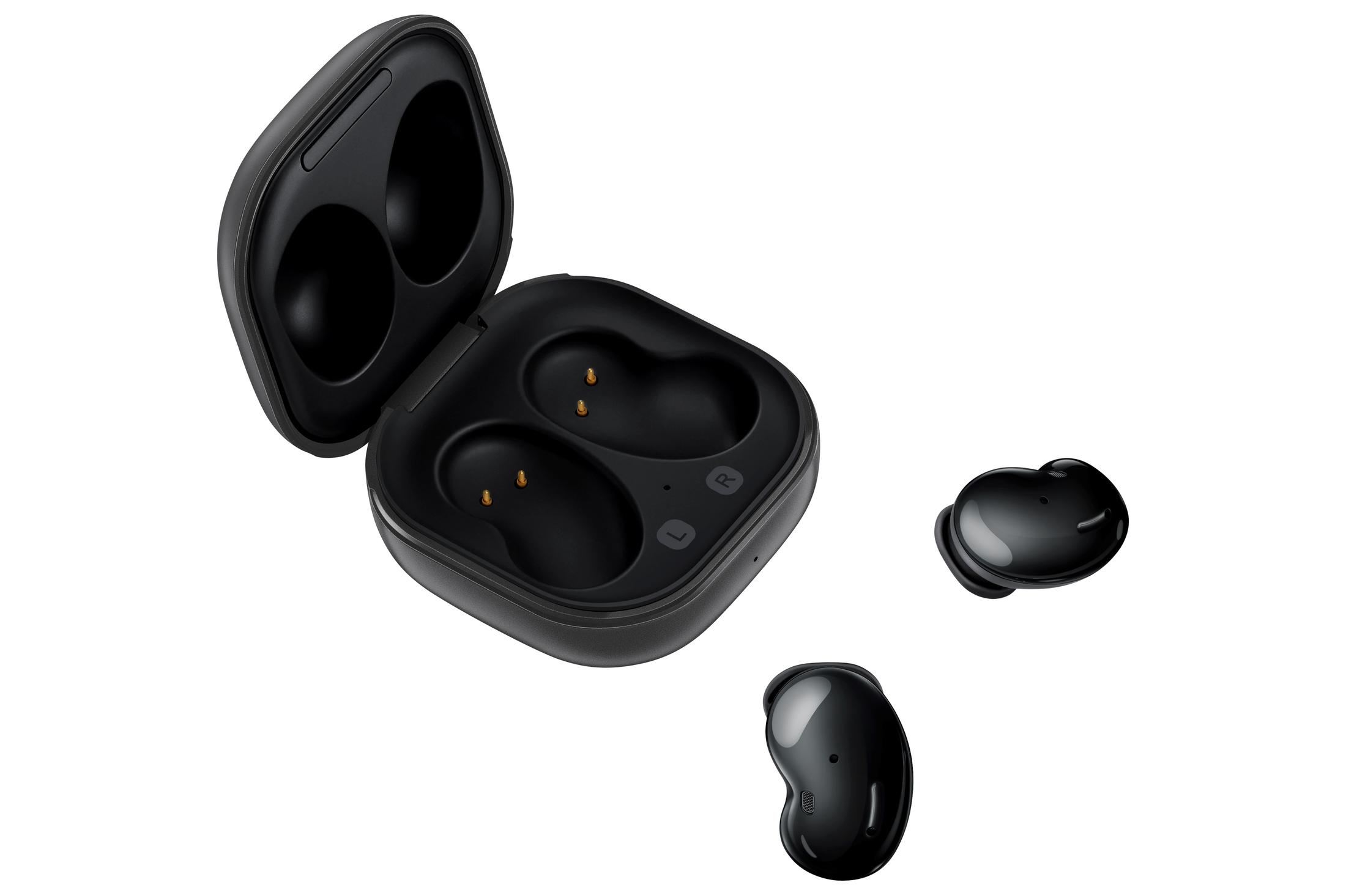 Samsung Galaxy Buds Live Bluetooth Earbuds, True Wireless with Charging Case, Onyx Black - image 4 of 8