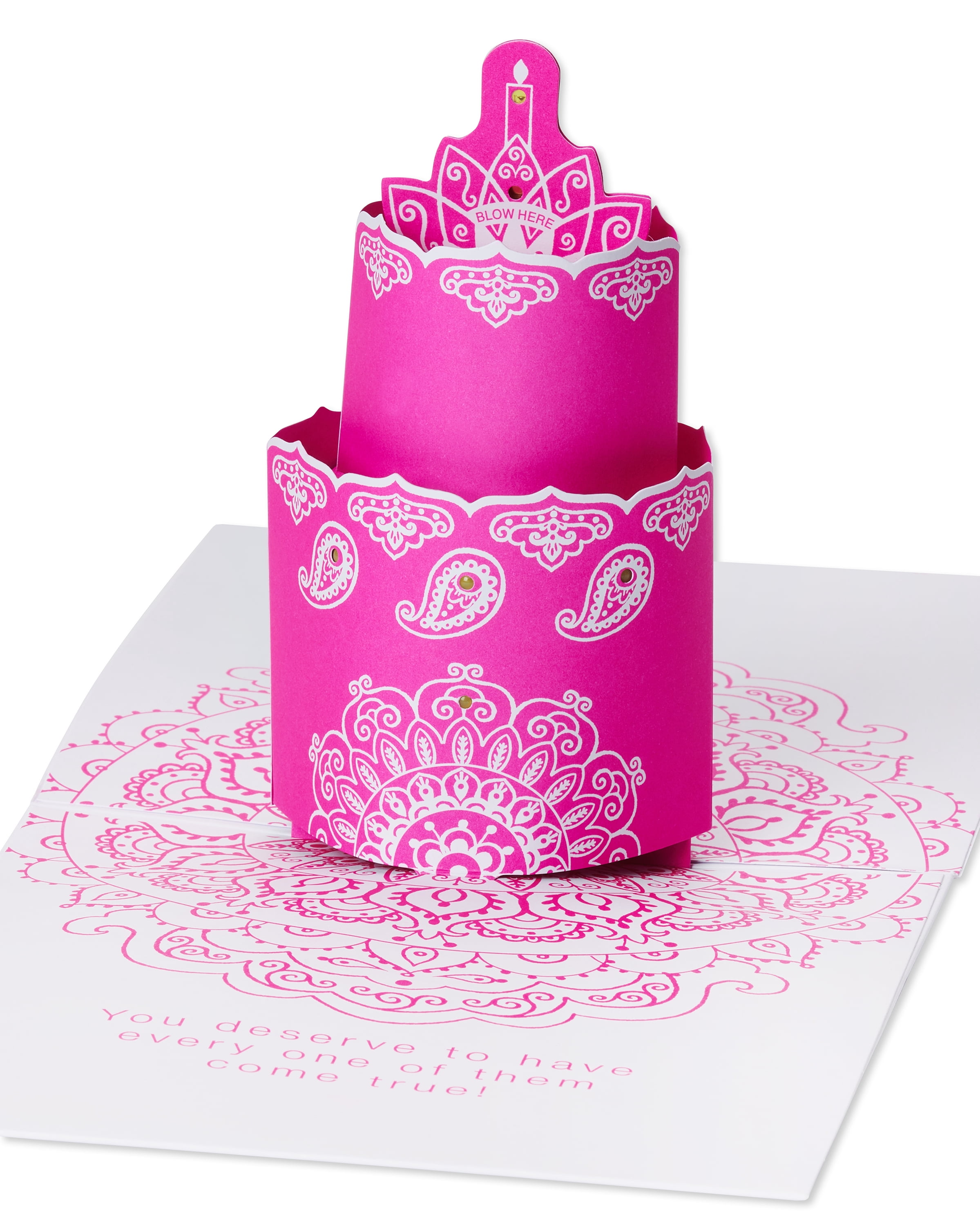 American Greetings Pop Up Musical Birthday Card (Cake)