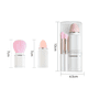 thumbnail image 2 of Juego de 8 brochas de maquillaje portátiles para viajes, brochas en ángulo, brochas para sombras de ojos, esponjas de belleza, brochas para mezclar bases y labios, 2 of 6