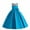 Blue, variant on Odeerbi Kids Dress Toddler Girls Princess Dresses Tulle Dress Middle-aged Children's Sleeveless Embroidery Mesh Gauze Dress Hot Pink