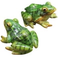 thumbnail image 1 of 2pcs Funny Resin Frogs Decor Desktop Creative Craft Adorable Frogs Figurine, 1 of 8