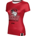 thumbnail image 2 of Women's Red Winston-Salem State Rams Mom T-Shirt, 2 of 3