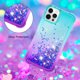 thumbnail image 4 of Funda para iPhone 12 PRO MAX Transparente con Brillos Carcasa Protectora Antigolpes con Glitter Brillante, 4 of 5