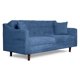 thumbnail image 3 of Sofá Cama De Velvet Azul Makora Modelo Jagger Beehive Memory Foam, 3 of 8