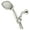 Satin Nickel, variant on HeSLehs, Oil-Rubbed Bronze Luxury Square 6-setting High-Pressure Hand Extra-Long 72" Stainless Steel Hose, Bracket, Solid Brass Fittings, Finish. Premium Handheld Shower Head from Top American