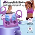 thumbnail image 2 of Auriculares inalámbricos Aptkdoe 75hrs Bluetooth 5.4, color morado, 2 of 7
