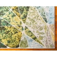 thumbnail image 5 of Unique Loom Estrella Mosaïque Zone en Détresse Tapis 7' x 10' Rectangle Multi/vert, 5 of 5