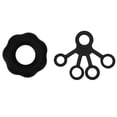 thumbnail image 1 of Hand Strength Trainer Ring Expander Finger Pull Ring Finger Training Resistance BeltBlack, 1 of 11