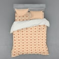 thumbnail image 2 of Ambesonne Antique Bedding Set 3 Pcs, Byzantine Retro Floral, Twin, Cream and Burnt Orange, 2 of 3