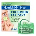 thumbnail image 1 of Almohadillas de tratamiento para ojos Fran Wilson Nourish con pepino y té, 1 of 7