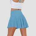 thumbnail image 6 of biudgviw Skorts for Women Athletic Tennis Golf Skirts High Waisted Pleated Workout Skirt with Shorts with Pockets for Running, 6 of 7