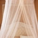 thumbnail image 5 of Mosquitera de encaje estilo princesa con forma de princesa y dosel redondo transpirable para cama (verde jade), 5 of 10