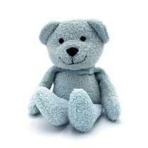 Thermal-Aid Zoo — Buckley The Blue Bear — Kids Hot and Cold Pain Relief Heating Pad Microwavable Stuffed Animal and Cooling Pad — Easy Wash, Natural Sleep Aid — Pregnancy Must-Haves for Baby