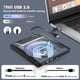 thumbnail image 3 of Unidad externa de CD DVD ROOFULL B21-Y USB 3.0 y USB-C, 3 of 7