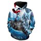 thumbnail image 2 of Sudadera con capucha con estampado de gato estrellado divertido para hombre, sudaderas con capucha para hombre, sudaderas con estampado de gato en 3D, novedad en sudaderas, regalos de Navidad para niñ, 2 of 5