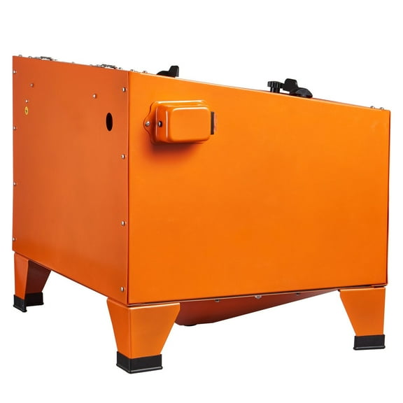 25-Gallon Portable Sandblasting Cabinet, 40-120PSI Benchtop Sand Blaster with Gun & 4 Nozzles – Ideal for Paint, Rust, and Stain Removal