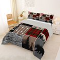thumbnail image 2 of Feelyou Farmhouse Bear Queen Comforter Set, Patchwork Bedding Comforter Set, 3 Pieces, 2 of 7