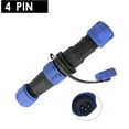 thumbnail image 4 of Kenally Acoplador de Cable en línea impermeable, enchufe, conectores impermeables, Cable impermeable Herramientas y ferretería 5PIN, 4 of 6