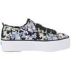 Keds Triple Up Floral Black/Blue/Lime Twill