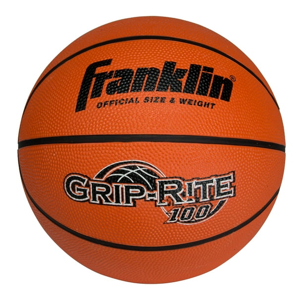 Franklin Sports Grip Rite 100 Rubber Basketball, 29.5 - Walmart.com ...