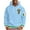 Light Blue#9527, variant on BOOMNY Mens Hoodies Long Sleeve Hoodie for Men Casual Graphic Soft Warm Pullover Hooded Sweatshirt Cozy Fall Winter Hoodies With Pocket