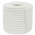 thumbnail image 2 of YUZENET Braided White Cotton Rope (3/8 inch x 100 ft) Natural Soft Utility Rope, 2 of 4
