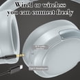 thumbnail image 5 of up to 65% off karymi Head Mounted Wired and Wireless Double Mode Foldable Soft Headband Low Latency High Battery 5.4 Sports Gaming Bluetooth Headphones Earphones Weekly Deal Housewarming Gifts, 5 of 6