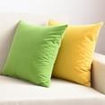 45cm x 45cm Solid Suede Nap Cushion Cover Bed Sofa Throw Pillow Case