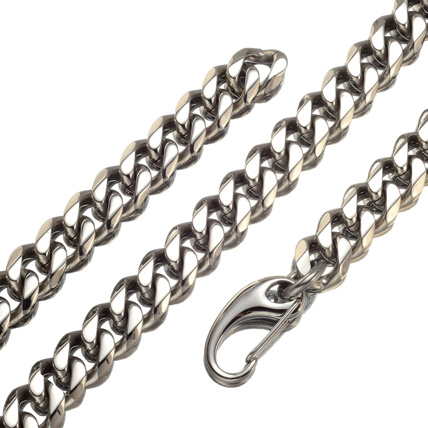 Cuban Link Chain Adjustable Choker with 