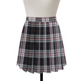 thumbnail image 3 of ALLLIST Skirt Women Plus Size Pleated Plaid Mini Skirt Black Bow Tie Casual A-Line Teens Skirts, 3 of 4
