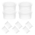 thumbnail image 1 of 20pcs Balcony Planting Pot Accessories Reusable Round Plug Vegetable Box Container End Cap For Flower Pots Plastic Planter Stopper, 1 of 8