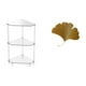 thumbnail image 1 of Mesa Esquinera Moderna Con Hojas De Ginkgo Para Sala De Estar, Cocina, Baño, Oficina, Hotel, Comedor, Restaurante, Decoración Del Hogar Para Espacios Pequeños., 1 of 8