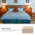 thumbnail image 4 of 4pcs Bed Risers Table Leg Risers Desk Raisers Furniture Lifter Blocks Bed Frame Riser, 4 of 6