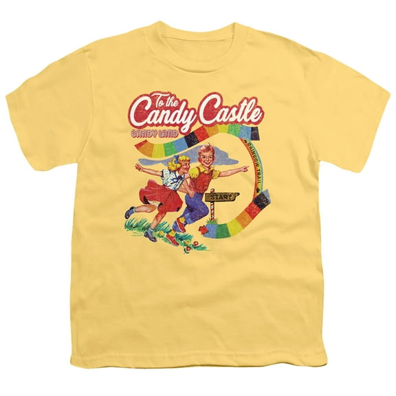 Candy Land To The Candy Castle S/S Youth 18/1 T-Shirt Banana