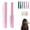 Pink, variant on nuyezo Ceramic Hairdressing Comb,Cedar and Ash Ceramic Comb,Frizz-Free Hair Anytime,2-in-1 Mini Cordless Portable Travel Curling Iron - 3 Heat Settings USB Rechargeable for Every Hair Type
