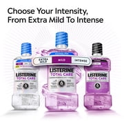 Listerine Total Care Intense Anticavity Fluoride Mouthwash, Intense Mint, 500 mL