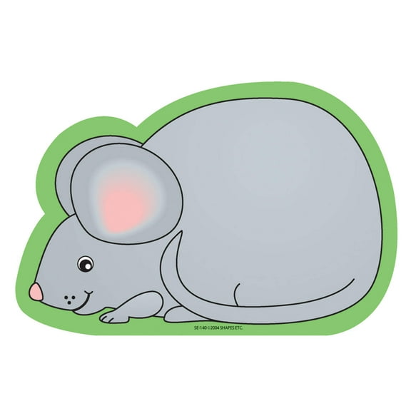 SHAPES ETC. Large Notepad - Mouse