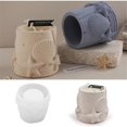 thumbnail image 4 of Shell Starfish Cylindrical Candle Jar Silicone Mold DIY Gypsum Cement Aromatherapy Container Embossed Ornament Mould, 4 of 5