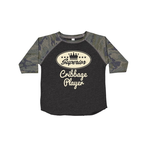 Inktastic Cribbage Player Vintage Superior Boys or Girls Toddler T-Shirt