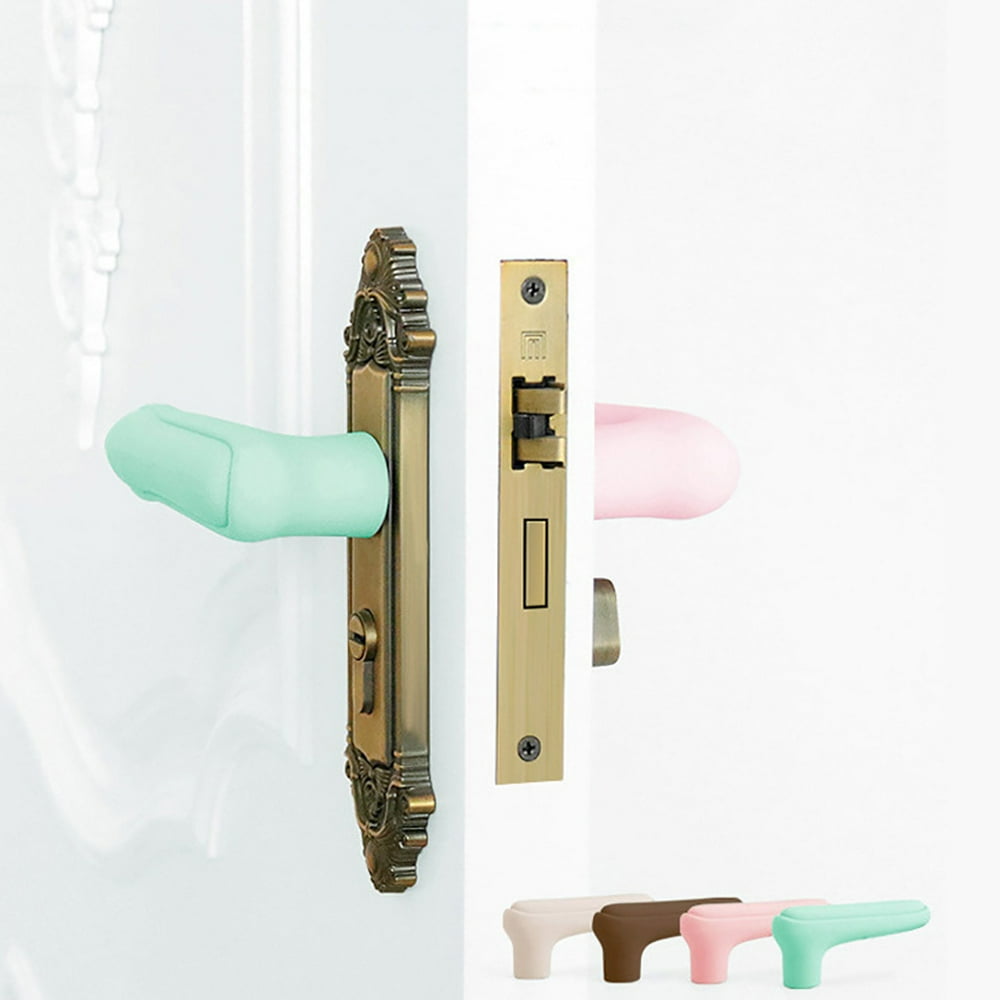 Bueautybox Silicone Door Handle Cover Sleeve Child Safety Door Knob