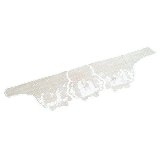 Funda para repisa de chimenea, bufanda, decoración navideña, regalo, funda de tela para chimenea para repisa navideña, hogar