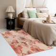 thumbnail image 3 of Floral Rugs for Living Room - 5x8 Rug - Floral Rug - Japanese Blush Flower Area Rug - Botanical Peach Blossom Rugs - Girls Spring Carpet, 3 of 7