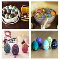 thumbnail image 5 of Mdesiwst 6Pcs Wooden Simulated Egg Creative DIY Graffiti Painted Wooden Easter Eggs for Holiday Home Decoration, 5 of 5
