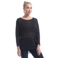 thumbnail image 4 of MSemis Women's Mesh See Through Shirts Blouse Casual Loungewear, 4 of 7